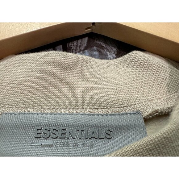 Essentials Fear of God Fog Oversized Sweatshirt size XL color brown - Picture 3 of 7